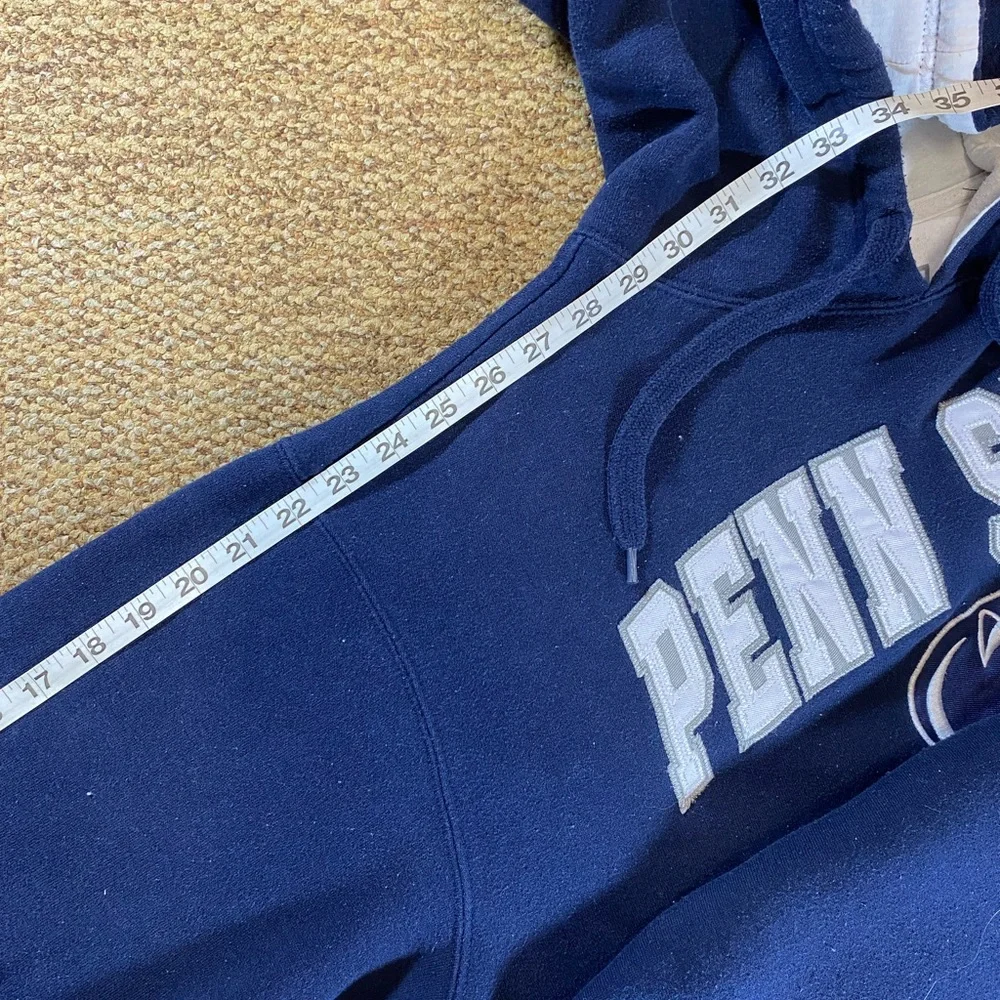 Vintage y2k Penn State hoodie with a distressed look - Picture 9 of 9
